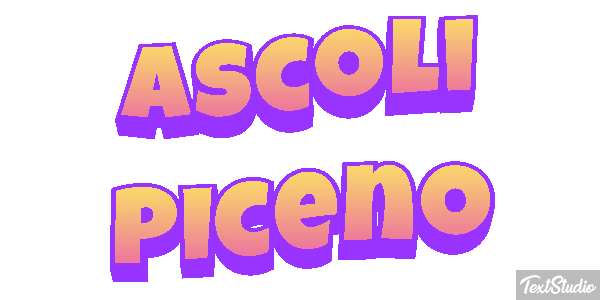 Ascoli Piceno Effetto testo