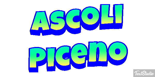 Ascoli Piceno Effetto testo