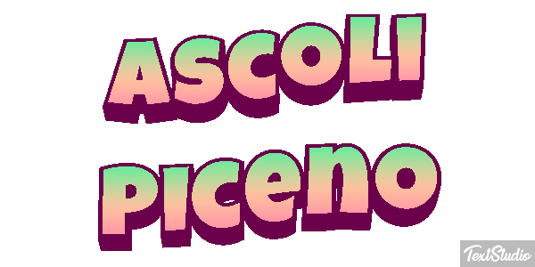 Ascoli Piceno Effetto testo