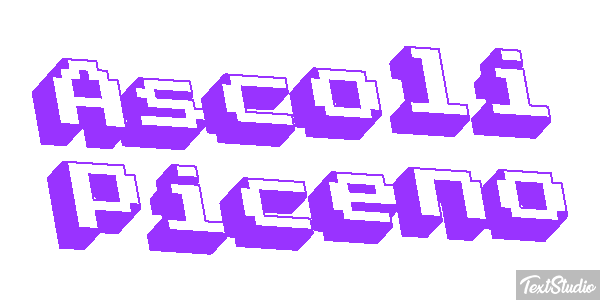 Ascoli Piceno Effetto testo