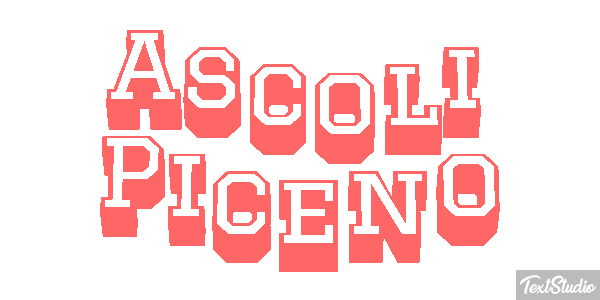 Ascoli Piceno Effetto testo