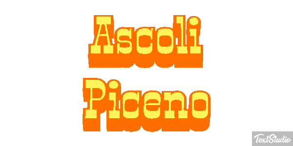 Ascoli Piceno Effetto testo
