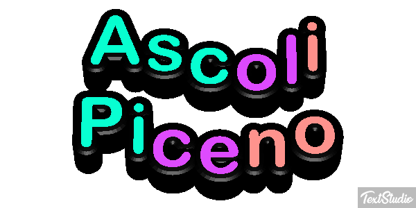 Ascoli Piceno Effetto testo