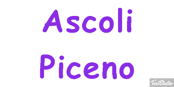 Ascoli Piceno Effetto testo