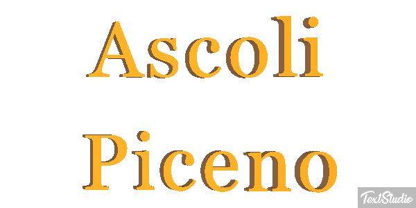 Ascoli Piceno Effetto testo