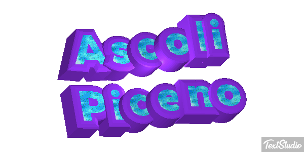 Ascoli Piceno Effetto testo