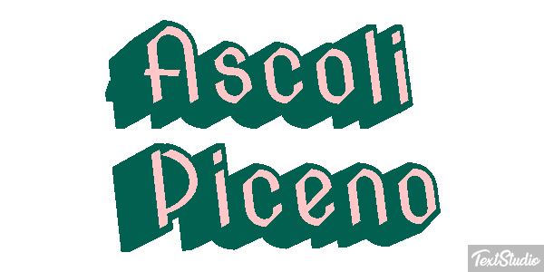 Ascoli Piceno Effetto testo