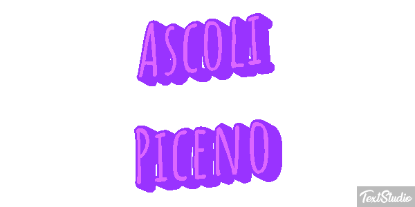 Ascoli Piceno Effetto testo