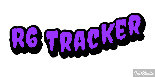 R6 Tracker Text effect