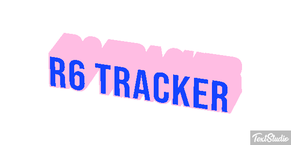 R6 Tracker Text effect