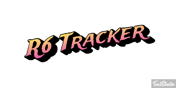 R6 Tracker Text effect