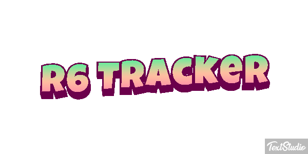 R6 Tracker Text effect