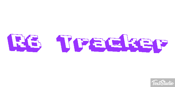 R6 Tracker Text effect