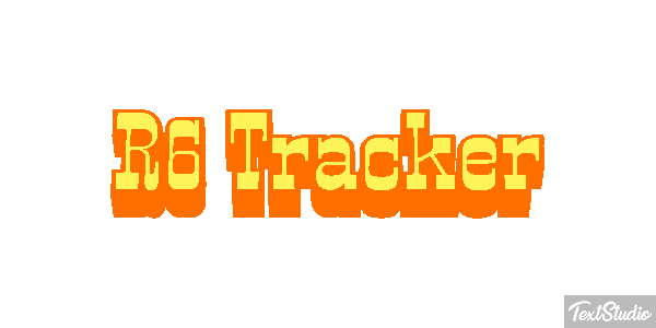 R6 Tracker Text effect