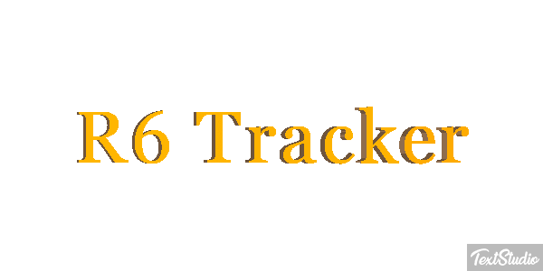 R6 Tracker Text effect