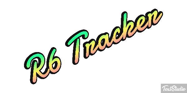 R6 Tracker Text effect