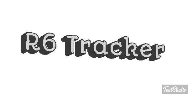 R6 Tracker Text effect