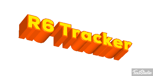R6 Tracker Text effect