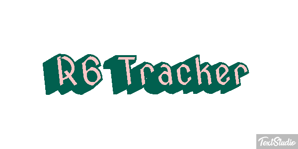 R6 Tracker Text effect