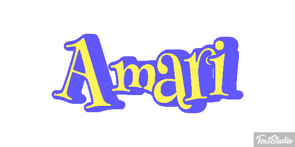 Amari Text effect