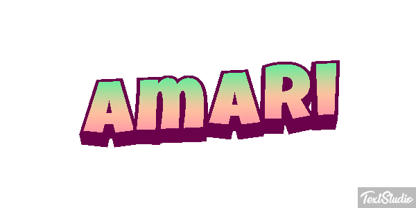 Amari Text effect