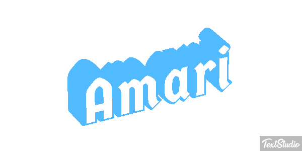 Amari Text effect