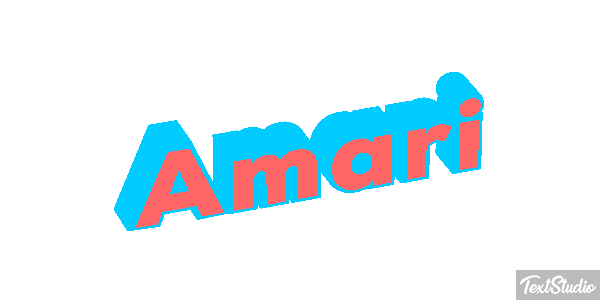 Amari Text effect