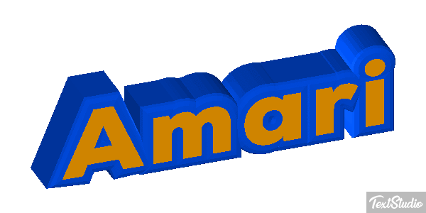 Amari Text effect