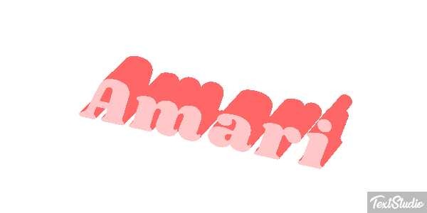 Amari Text effect