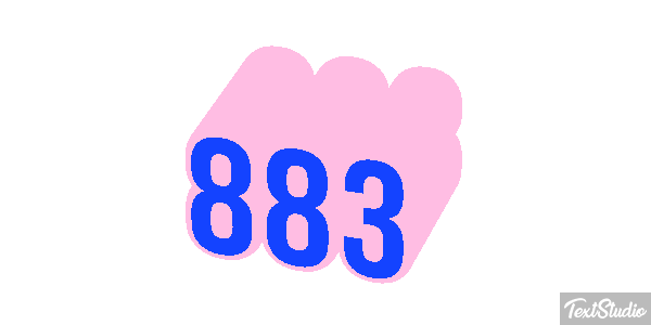 883 Efekt tekstowy