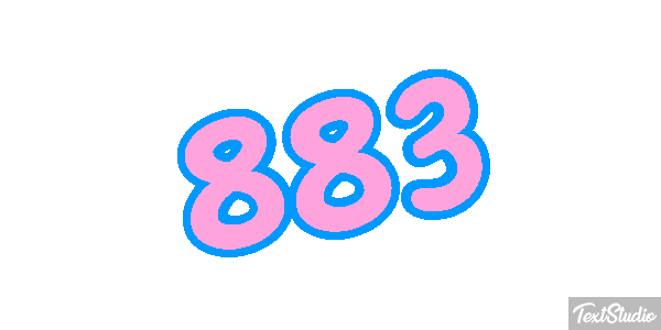 883 Efekt tekstowy