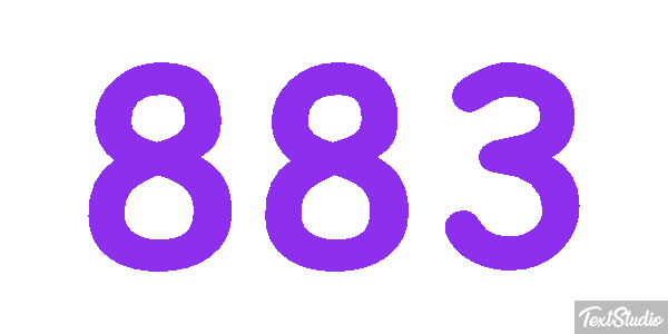 883 Efekt tekstowy