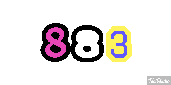 883 Efekt tekstowy