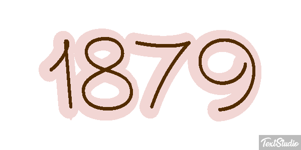 1879 テキスト効果