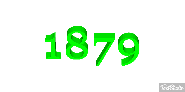 1879 テキスト効果