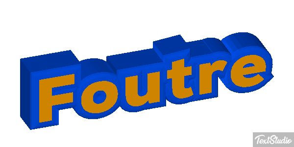 Foutre Effet de texte