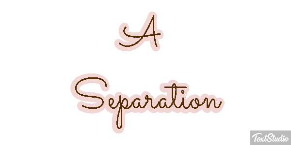 A Separation Texteffekt