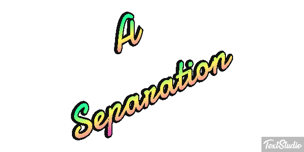 A Separation Texteffekt