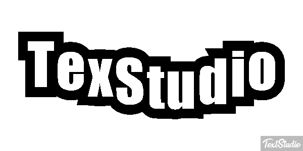 TexStudio Efekt tekstowy