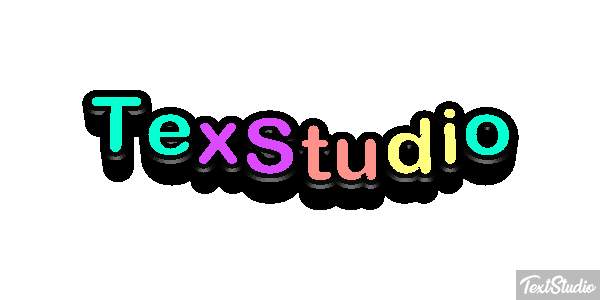 TexStudio Efekt tekstowy
