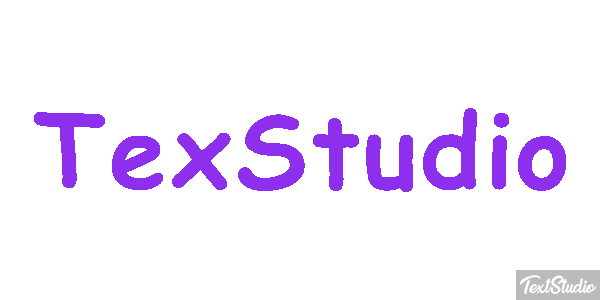 TexStudio Efekt tekstowy