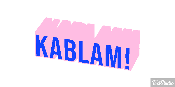 KaBlam! Texteffekt