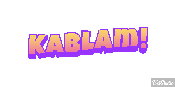 KaBlam! Texteffekt