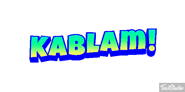 KaBlam! Texteffekt
