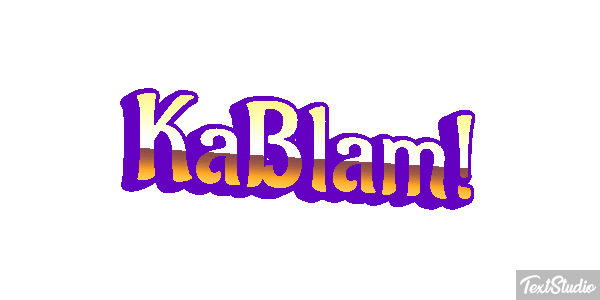 KaBlam! Texteffekt