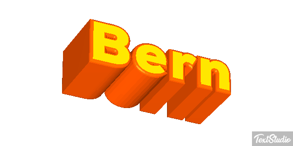 Bern Effetto testo