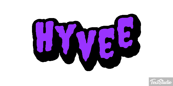 Hyvee Text effect