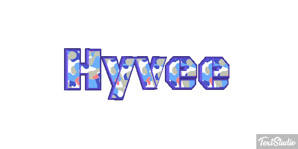Hyvee Text effect