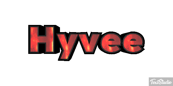 Hyvee Text effect