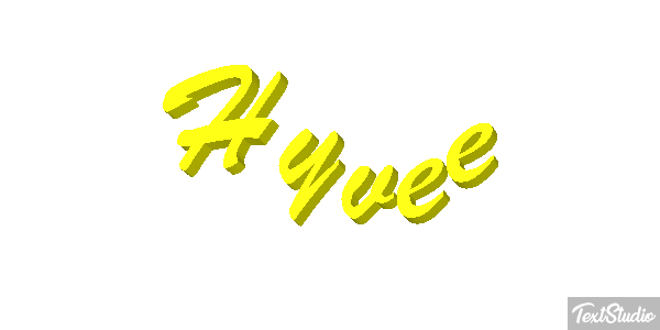 Hyvee Text effect